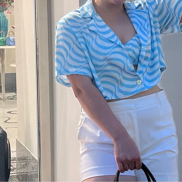 Matching set Zebra blue and white - Picture 4 of 4